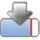 Small Download Statusbar icon