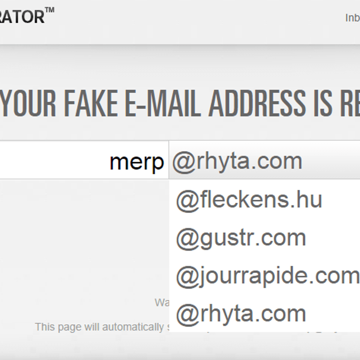 fake address generator
