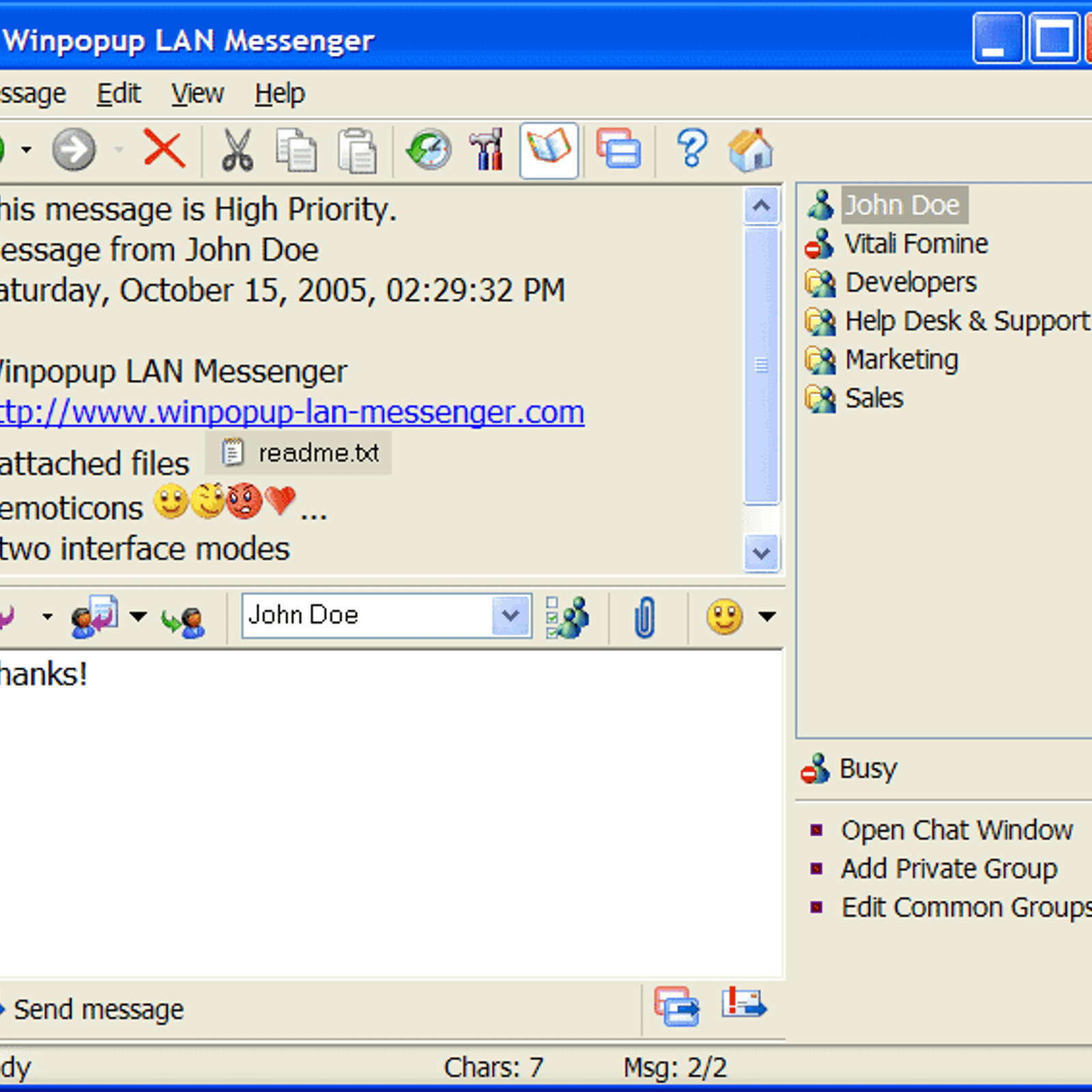 Winpopup LAN Messenger Alternatives and Similar Software ...