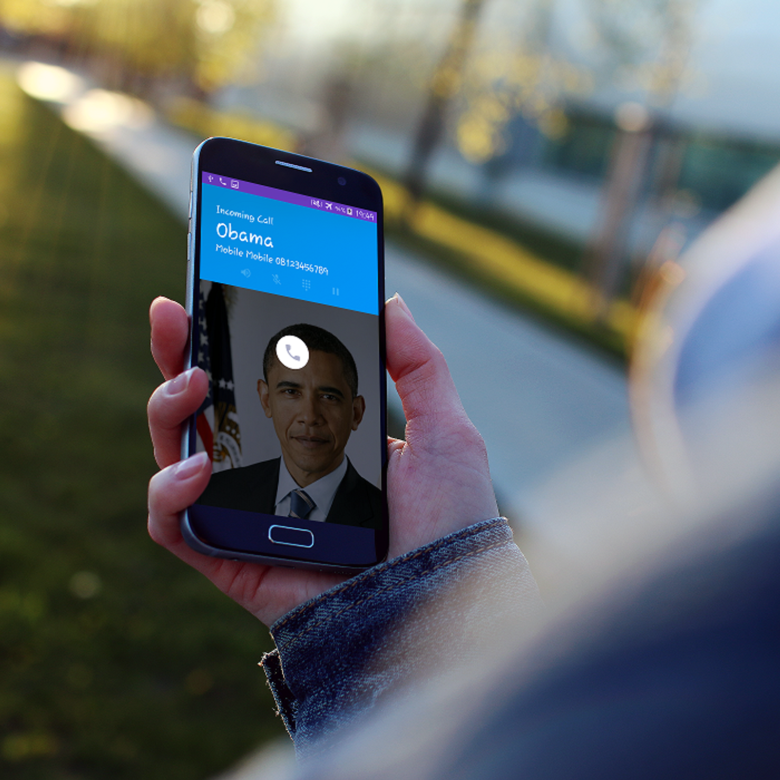 Fake number app