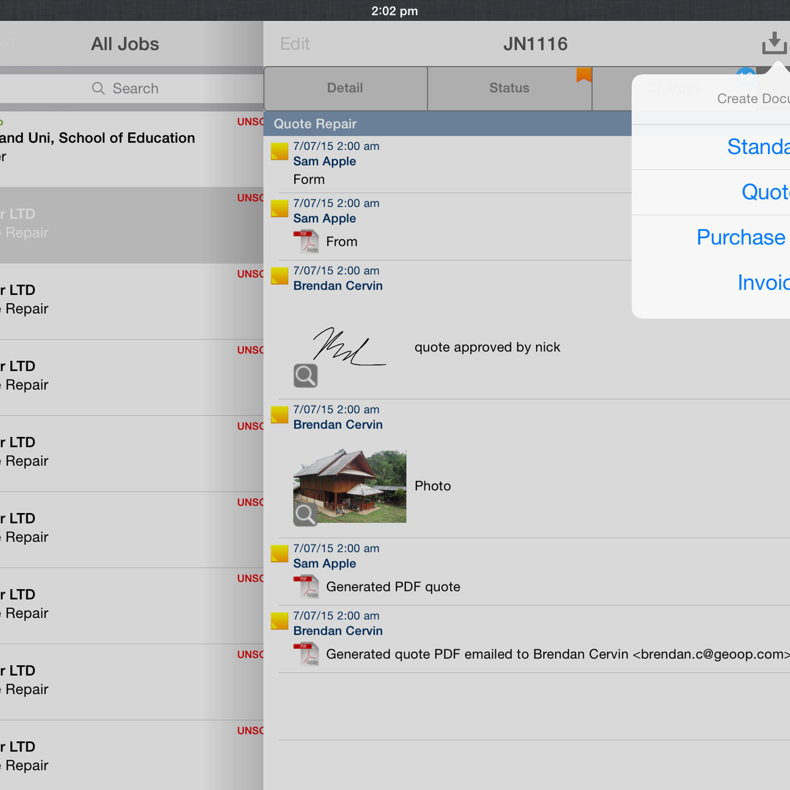 Servicem8 App Fur Android