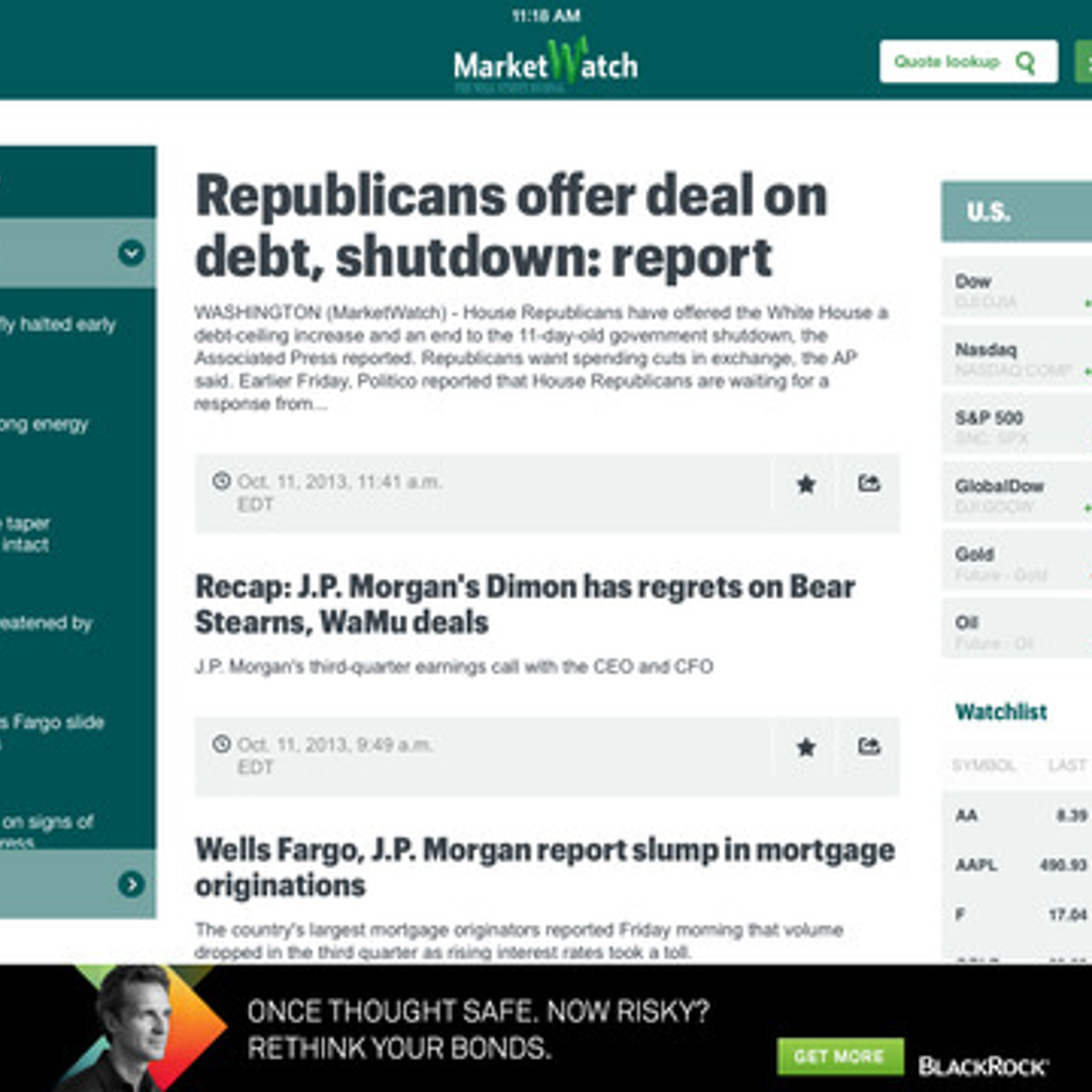 MarketWatch Alternatives and Similar Apps and Websites - AlternativeTo.net