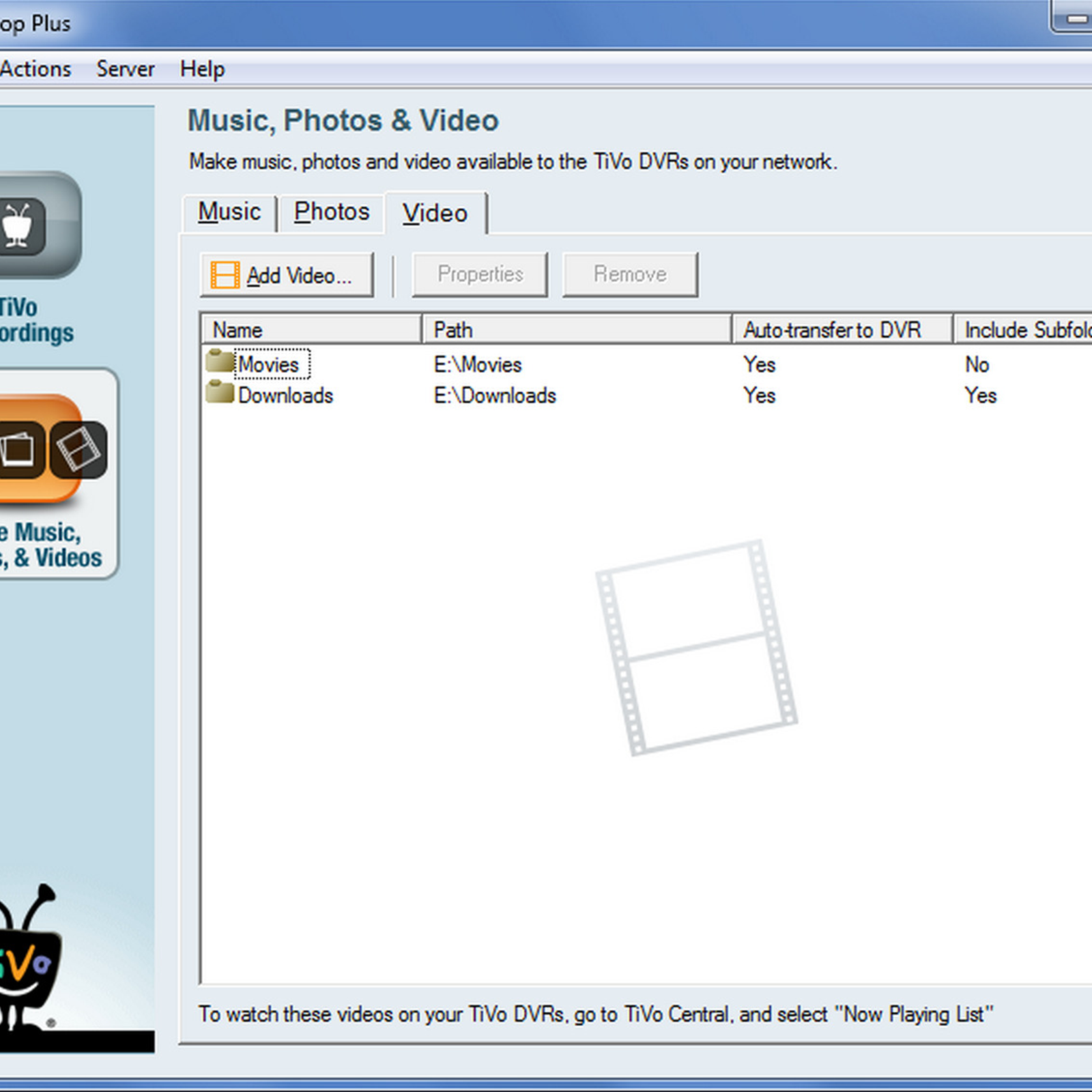 tivo desktop plus for pc download