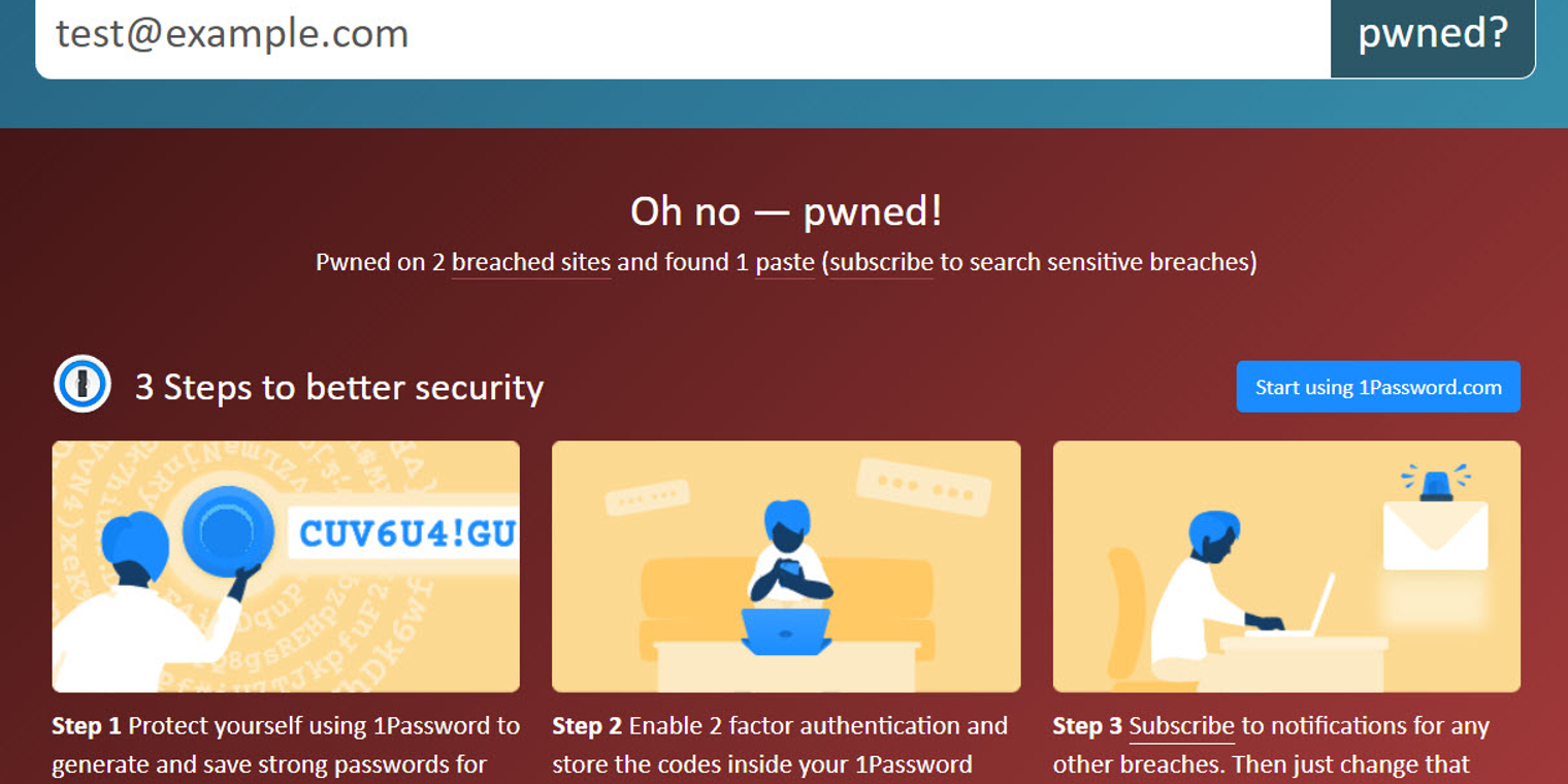 1password Have I Been Pwned 1password Have I Been Pwned