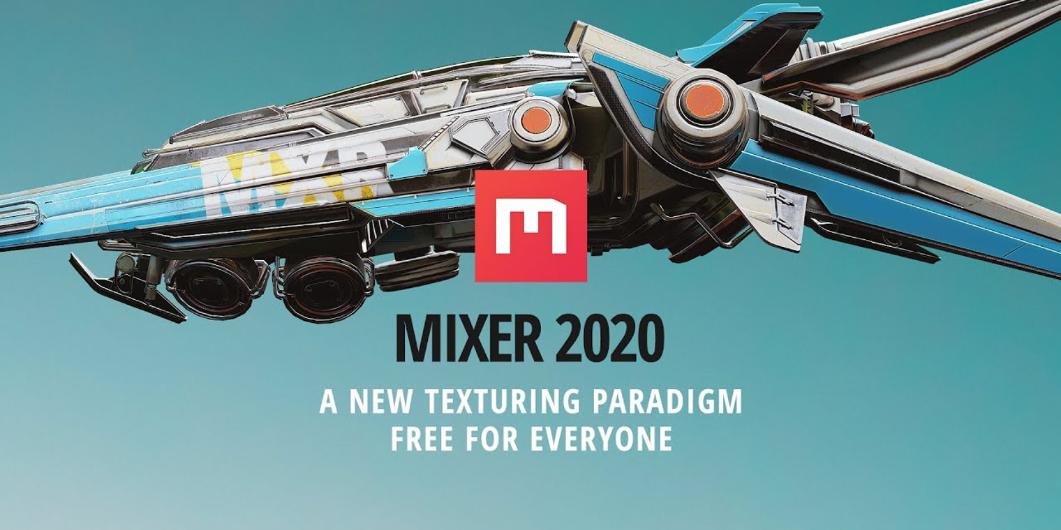 Quixel S Mixer 3d Texturing Software Is Now Free Free Texture