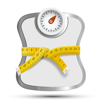 BMI calculator and weight loss tracker icon