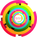 HD color clock icon
