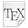 Small LaTeX icon