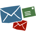 Mail stack icon