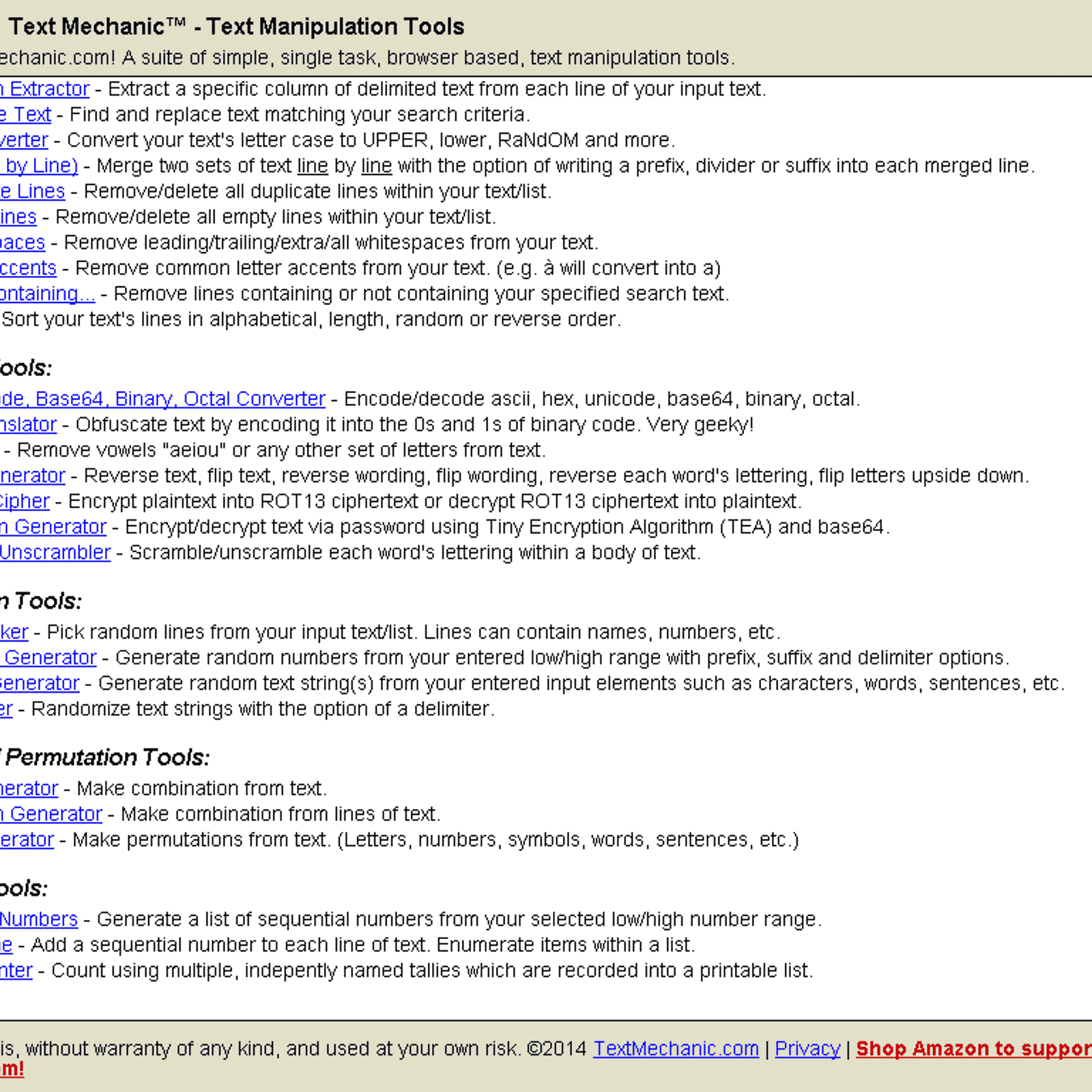 Text Mechanic Alternatives and Similar Software AlternativeTo Text Mechanic Alternatives and Similar Software AlternativeTo