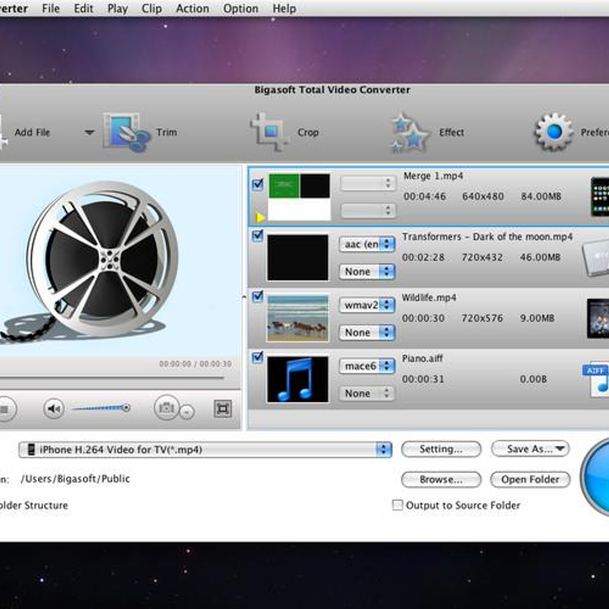 Bigasoft Converter For Mac Bigasoft Converter For Mac