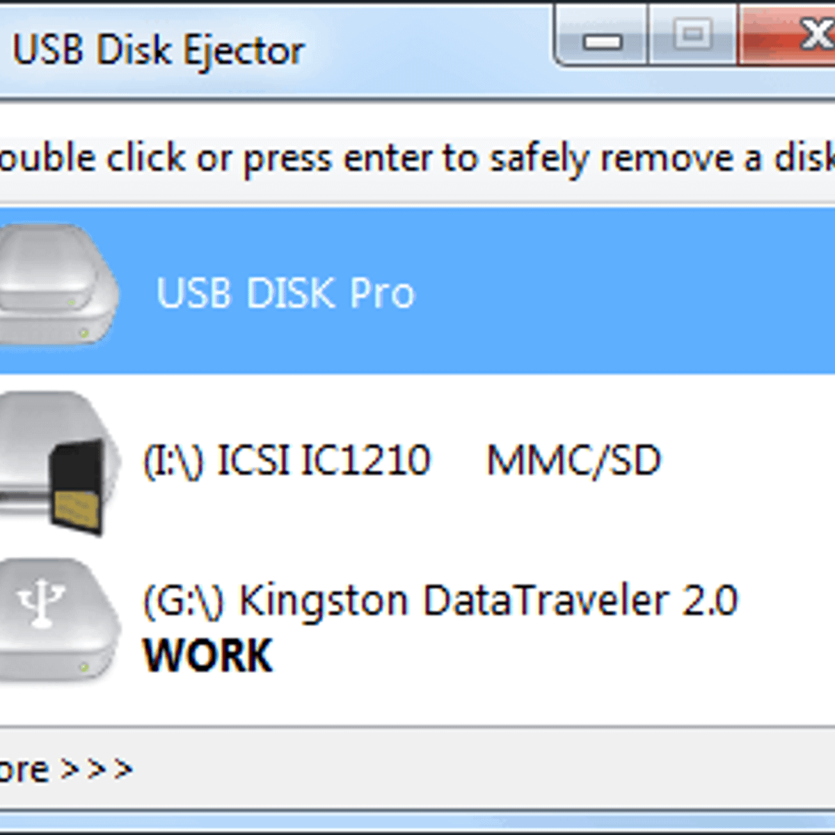USB Disk Ejector