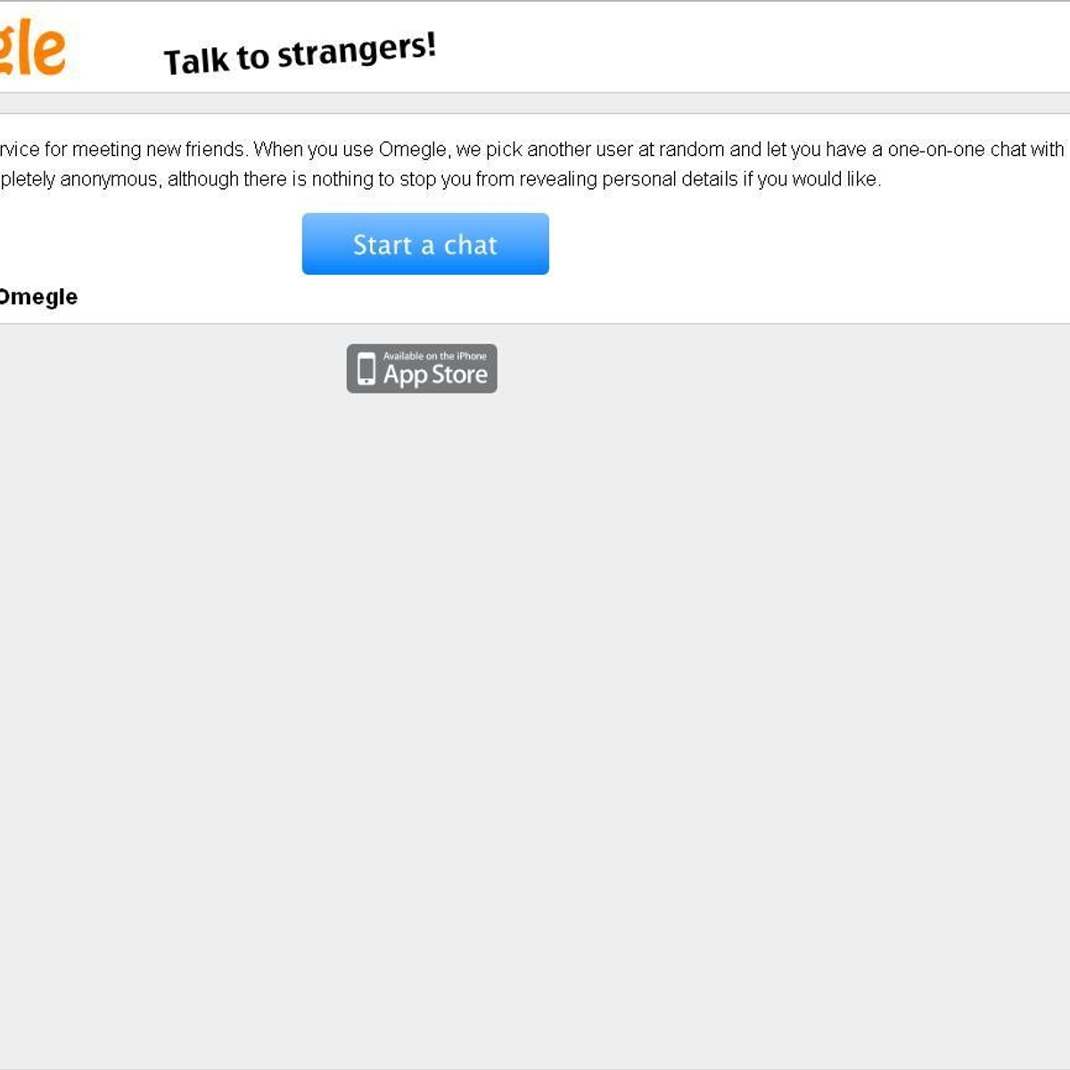 Omegle Reviews and Features AlternativeTo Omegle Reviews and Features AlternativeTo