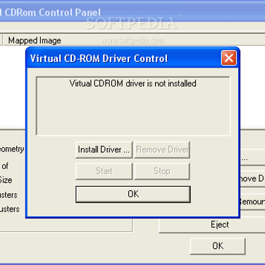 microsoft virtual cd rom control panel for windows xp