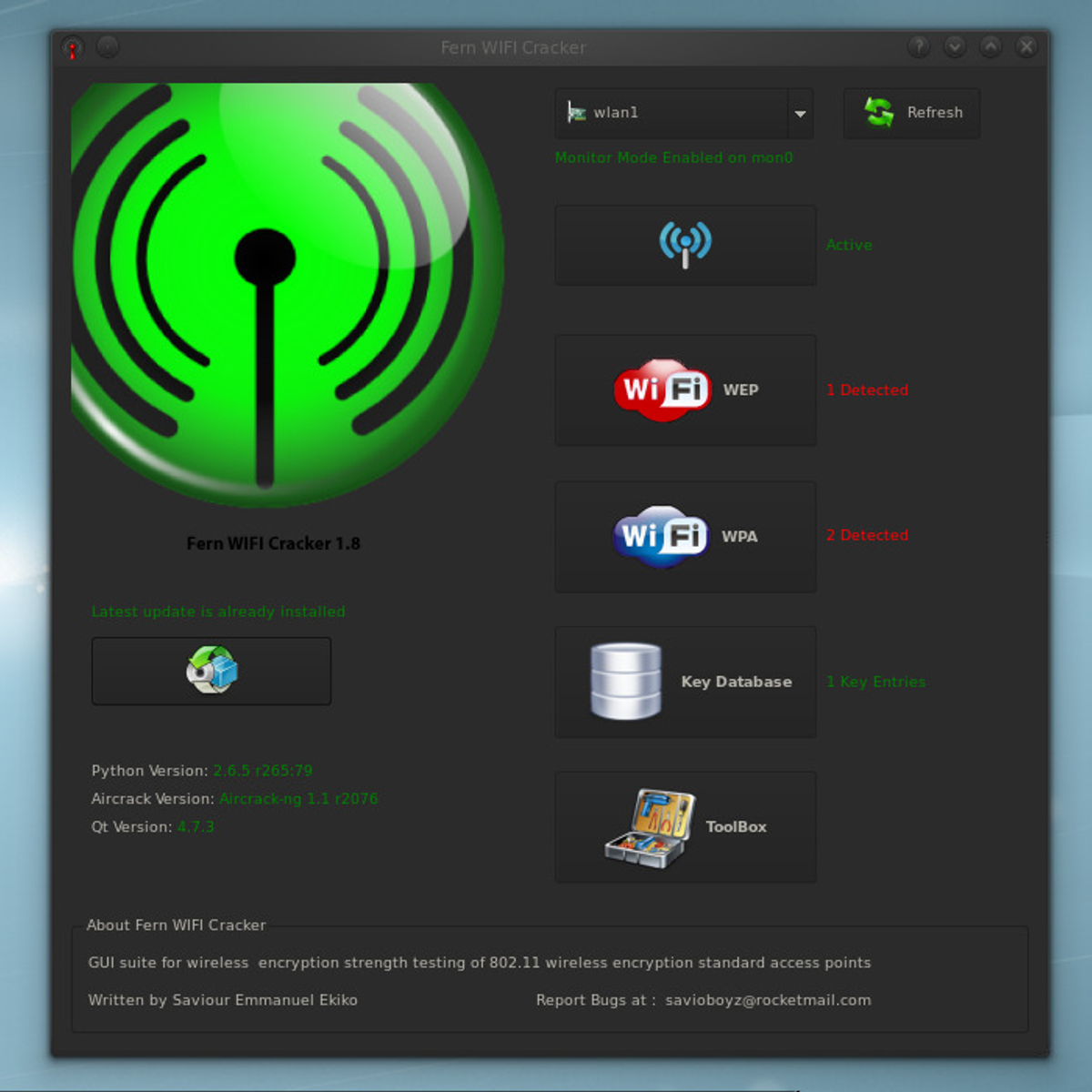 Программа Wi Fi