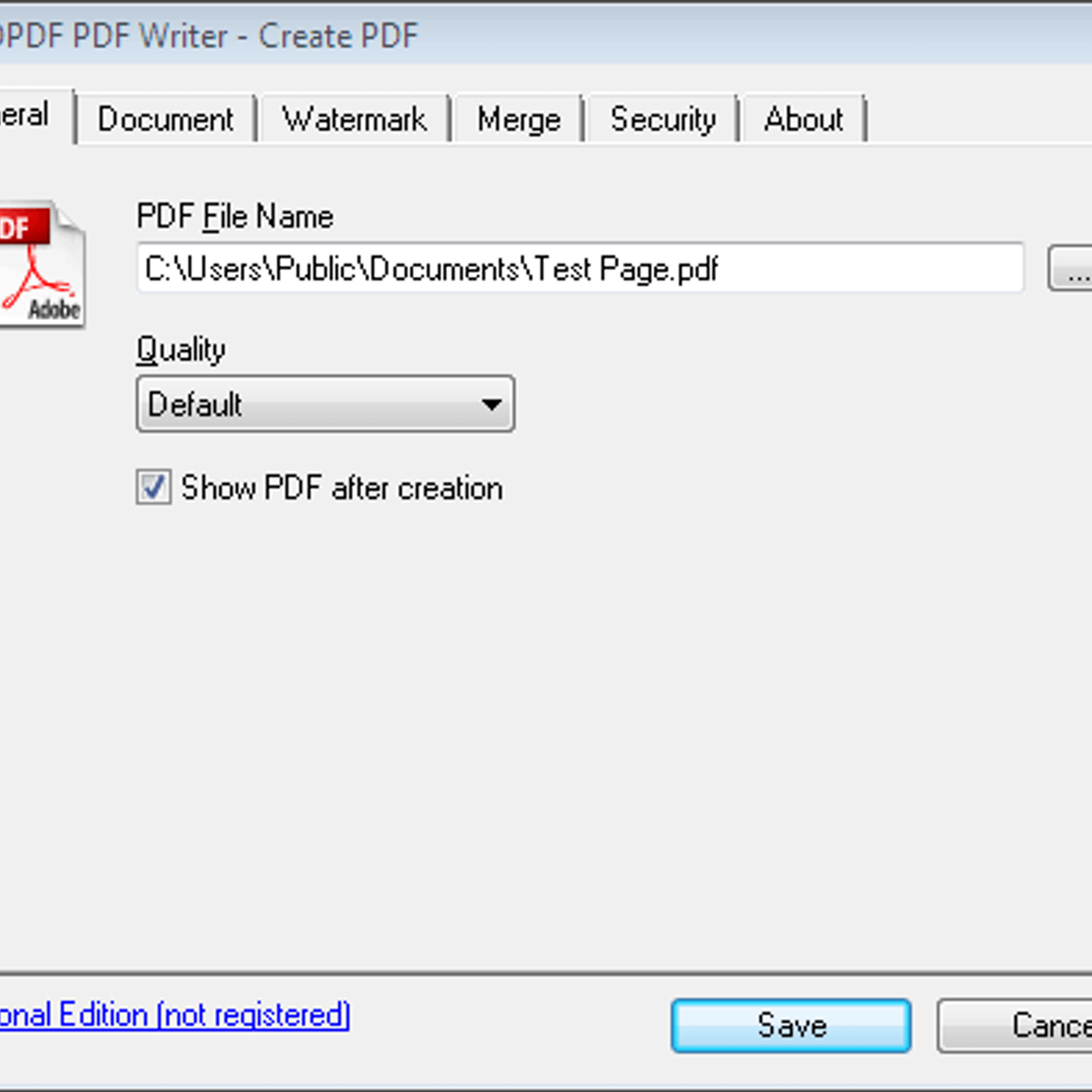 Free Pdf Printer Free Pdf Printer