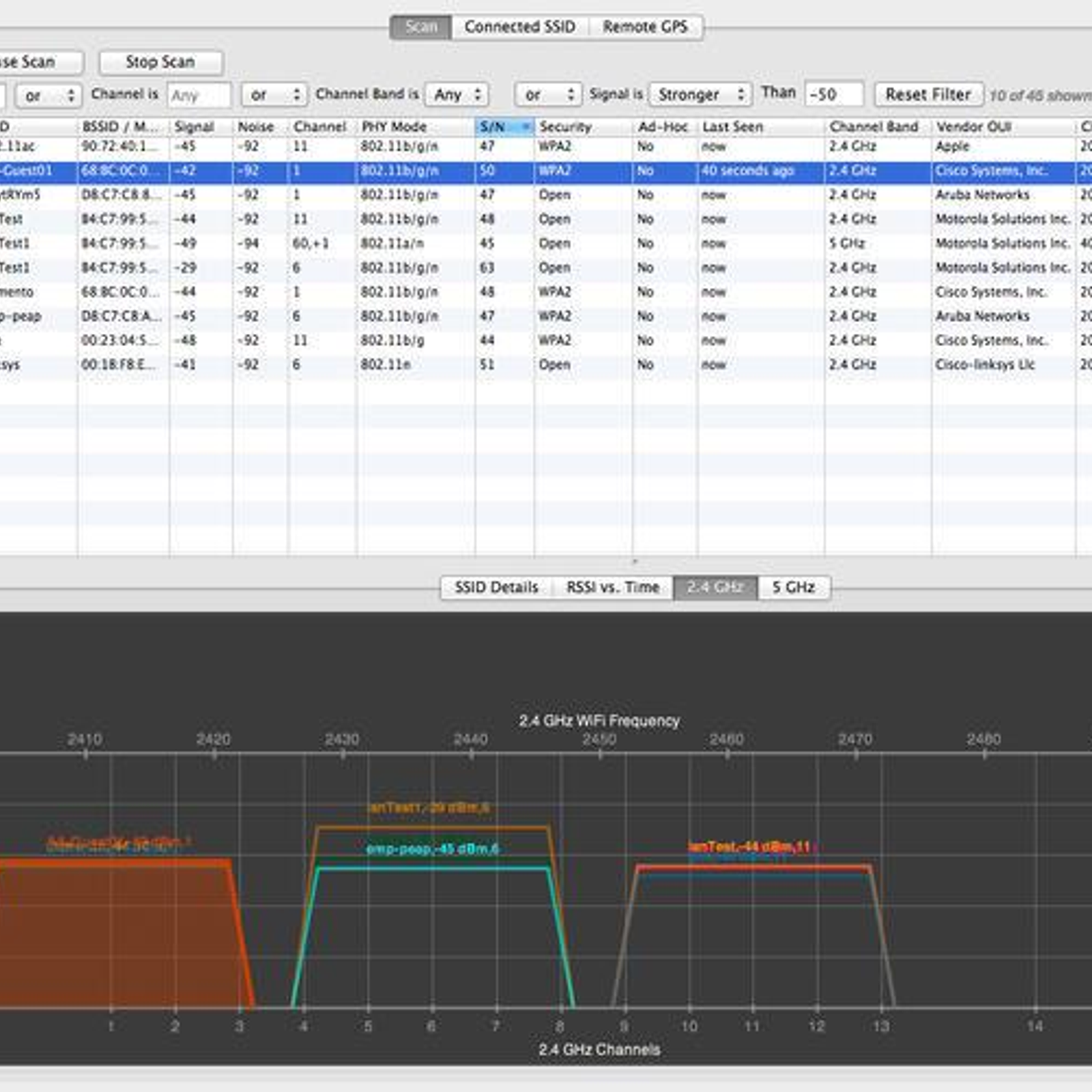 WiFi Scanner WiFi Scanner