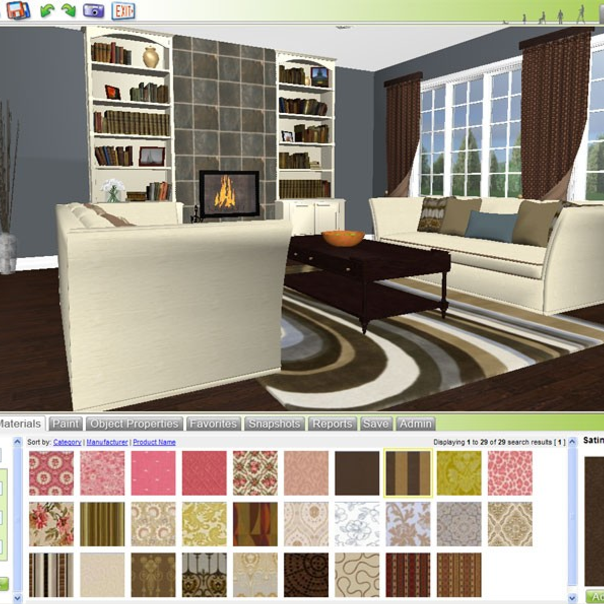 Minimalist Room Planner Home Interior Floorplan Design 3D App Download for Living room