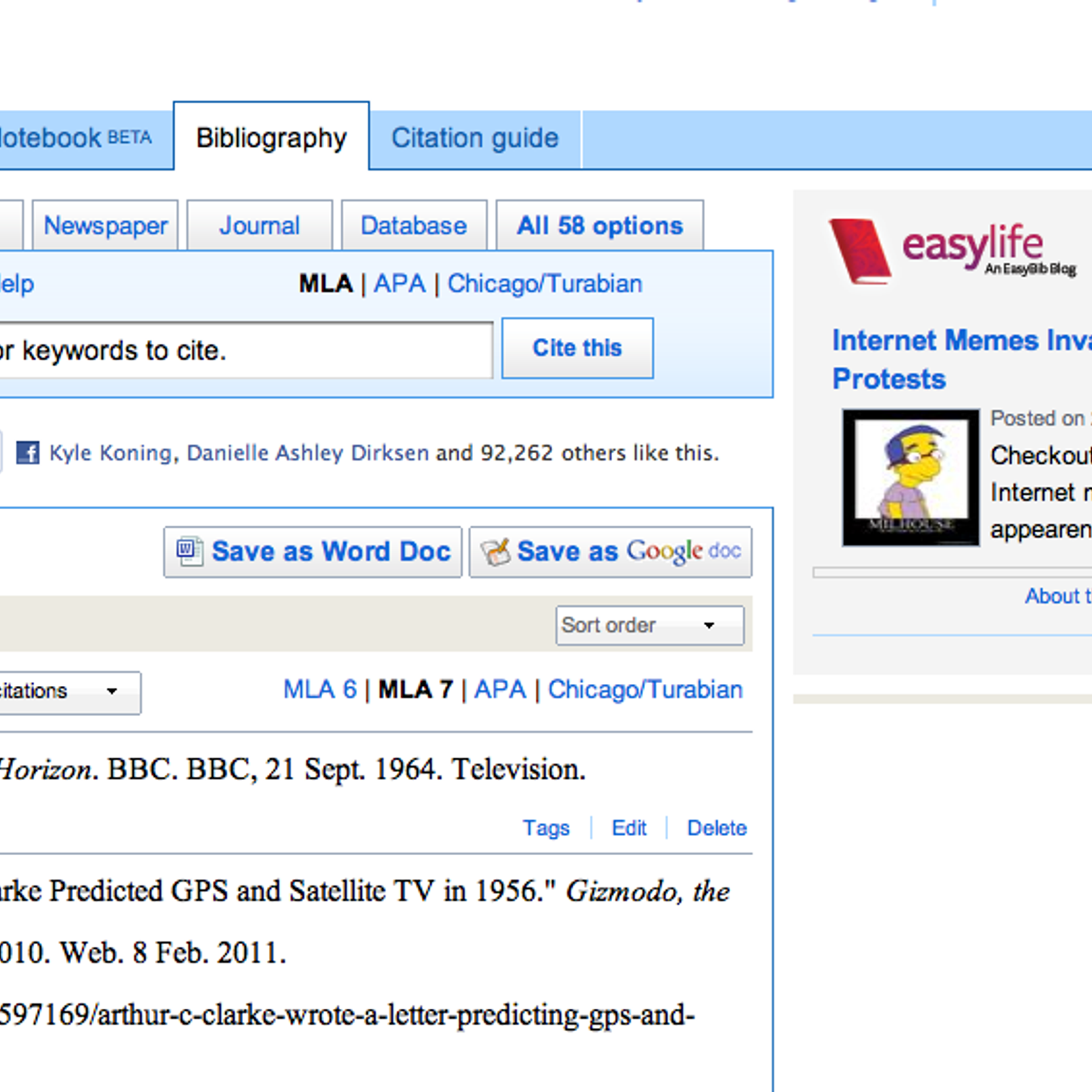 easybib alternatives and similar