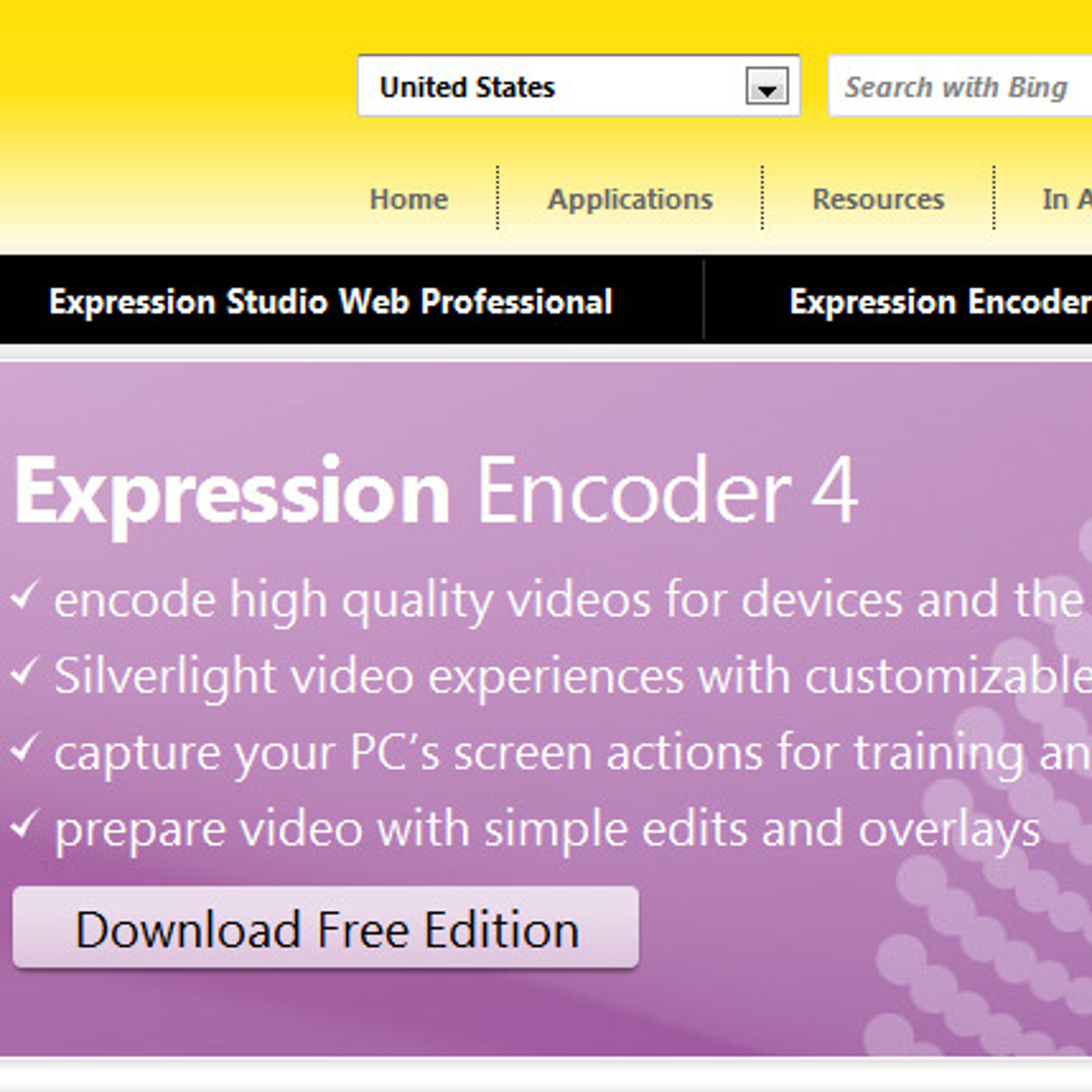 expression encoder 4 pro free