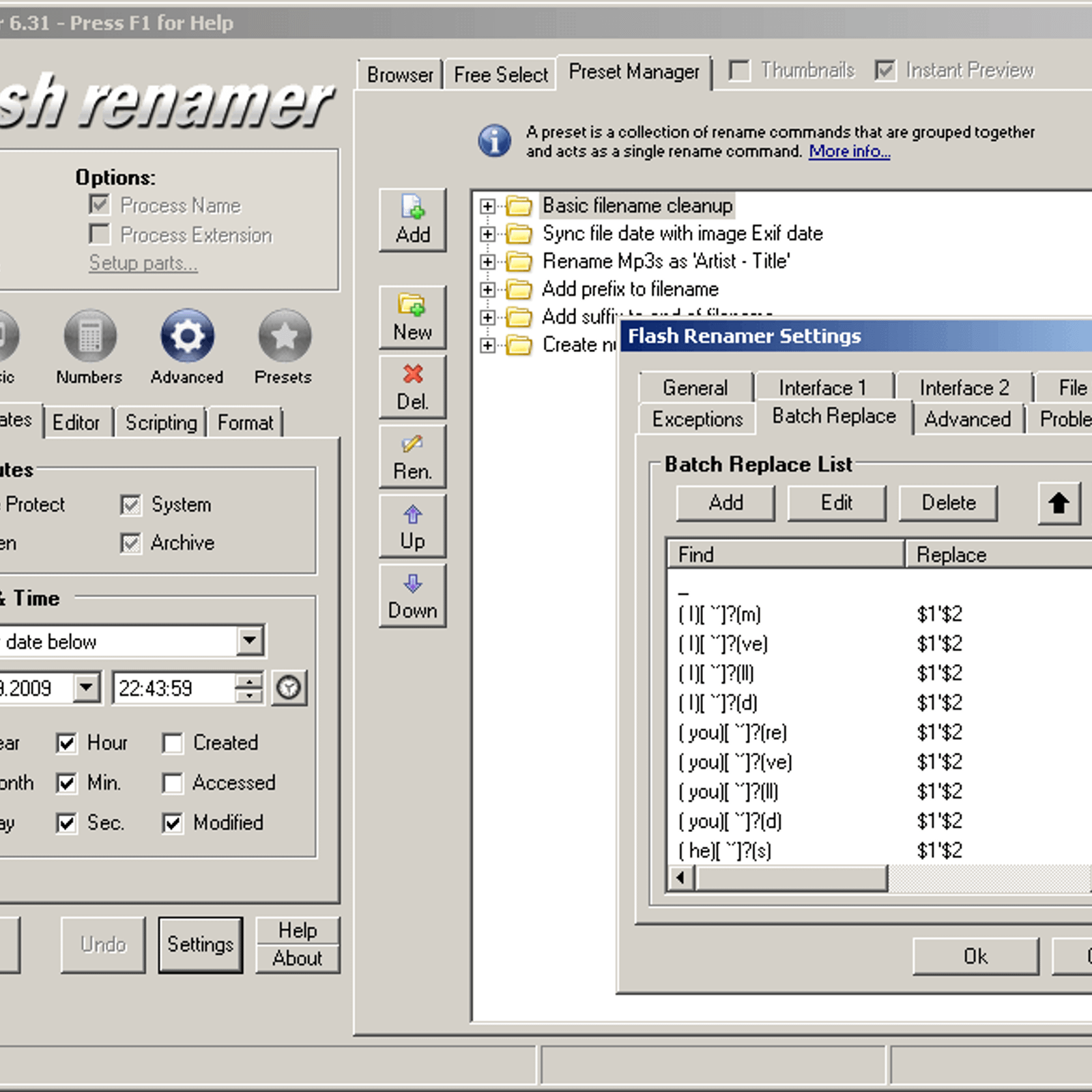 Flash Renamer Flash Renamer