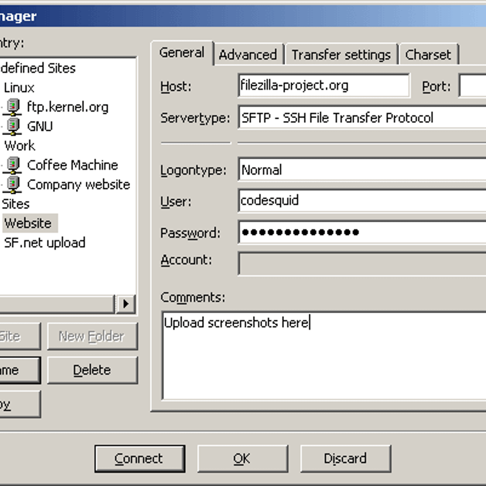 Site manager. FILEZILLA Скриншоты. Программа для передачи файлов. Приложение для фтп. File Managers FTP.
