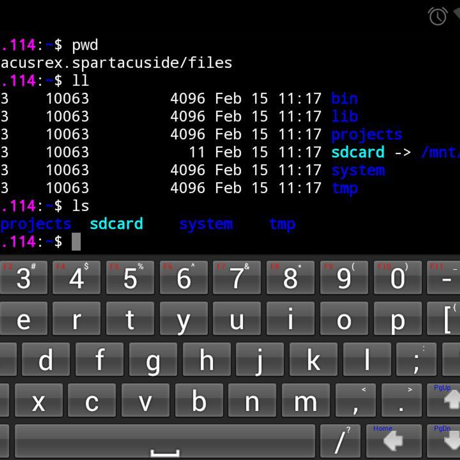 Tokeo la picha la Terminal IDE
