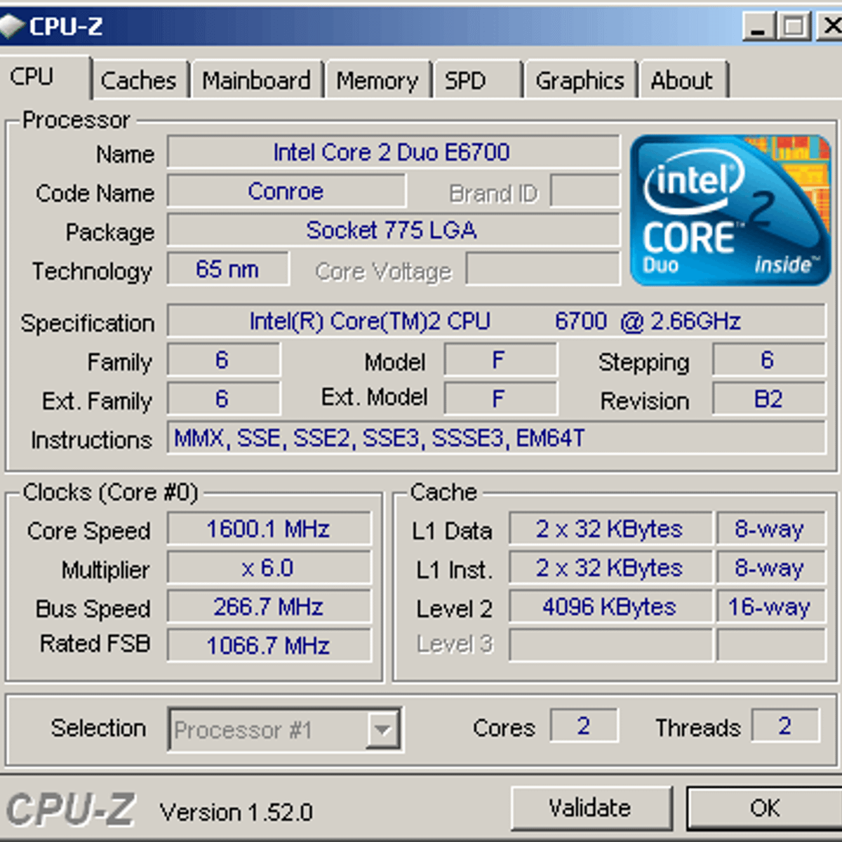 Cpu Z Software Free For Windows 7