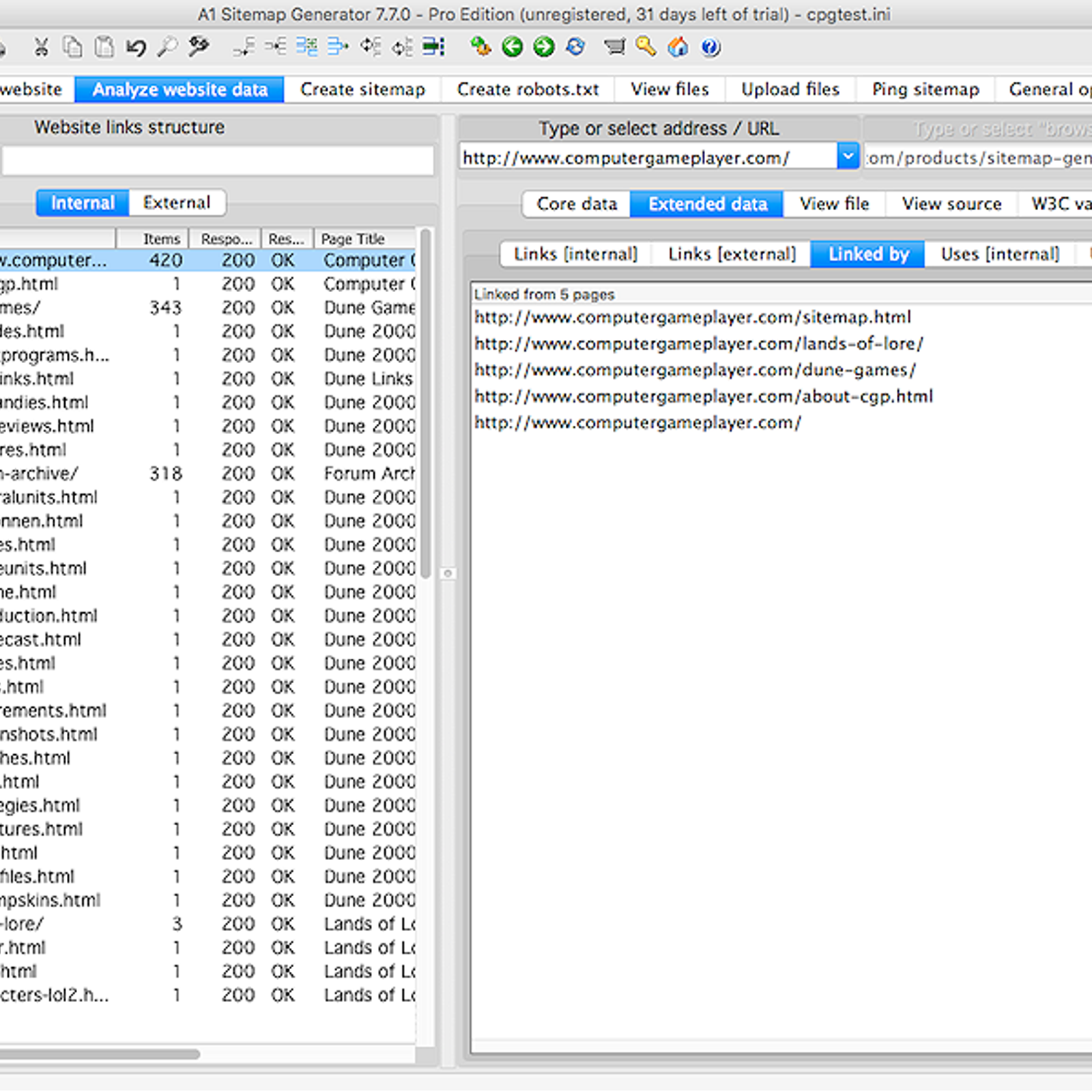 a1 sitemap generator alternatives and similar software