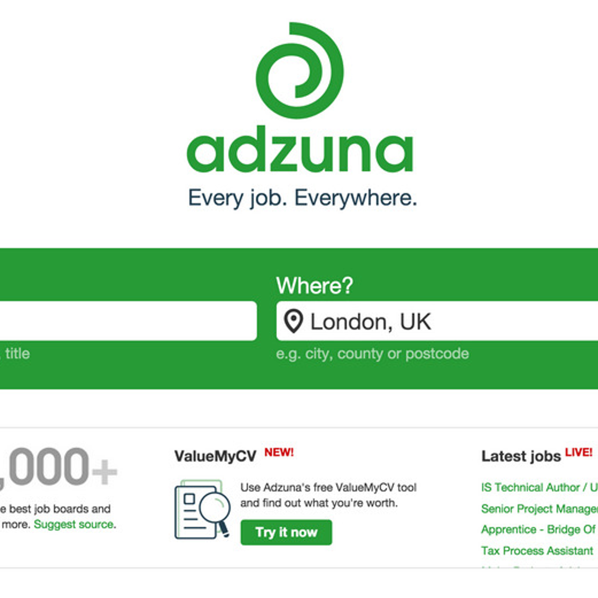 Adzuna Alternatives And Similar Websites And Apps