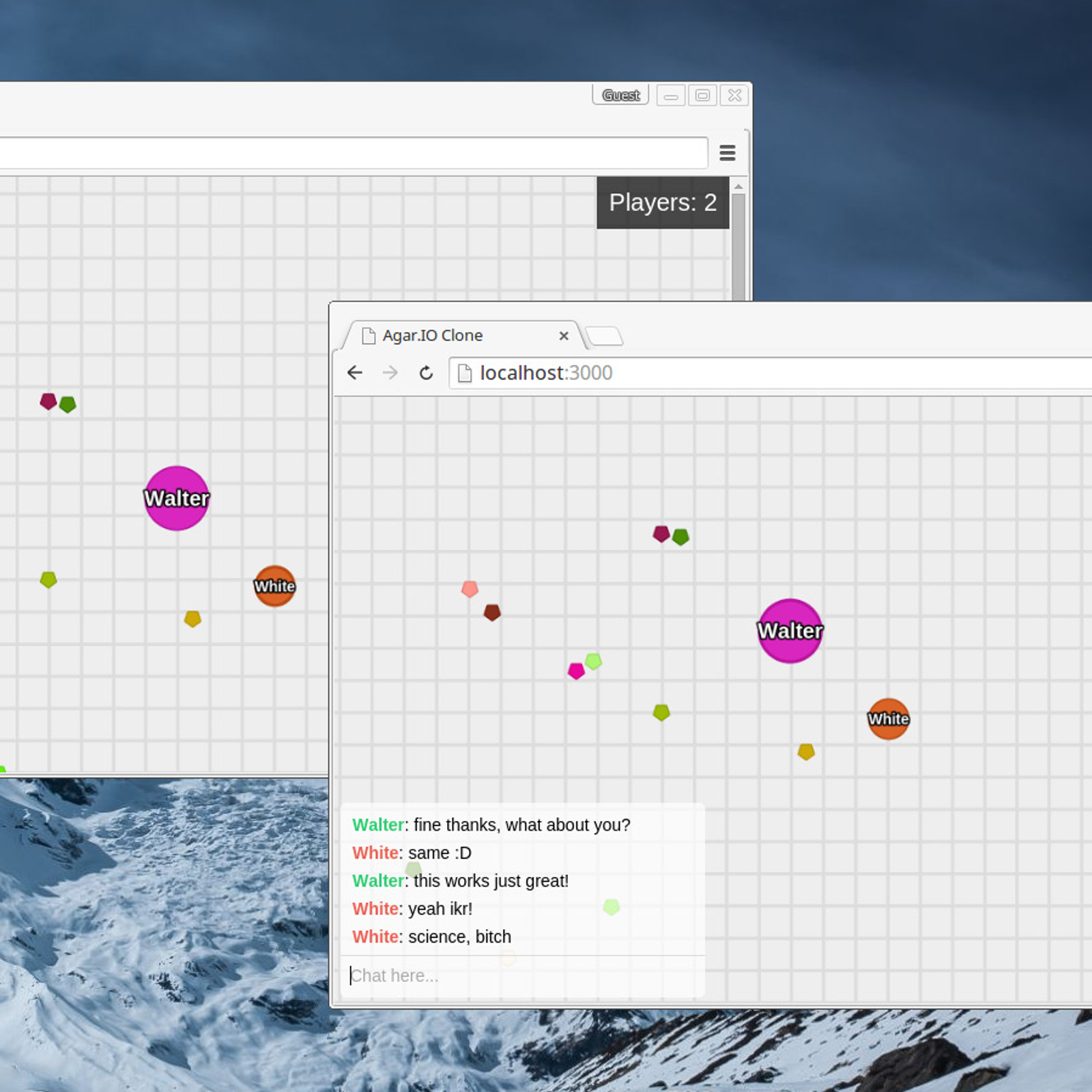 agar io clone alternatives