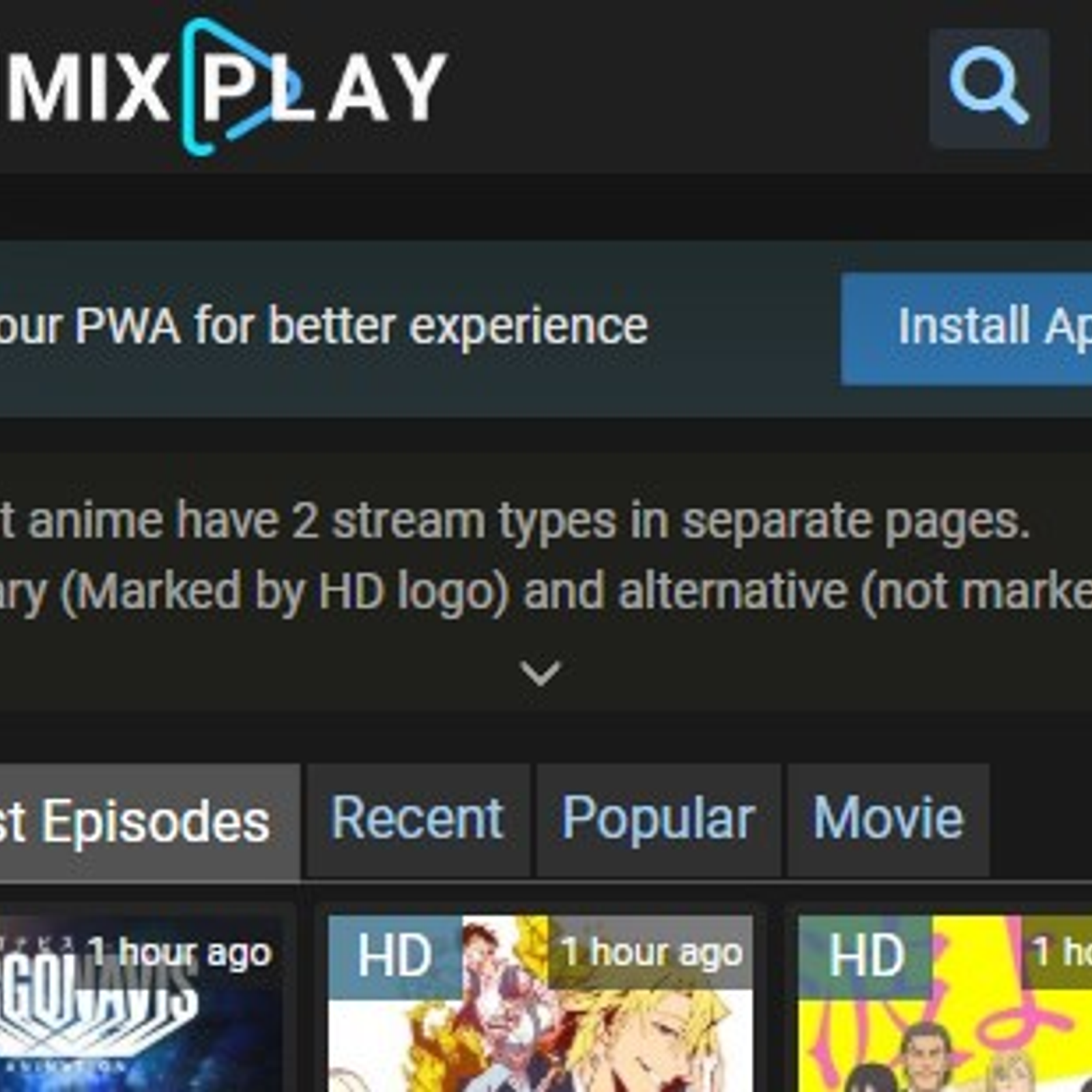 AniMixPlay Alternatives and Similar Websites and Apps