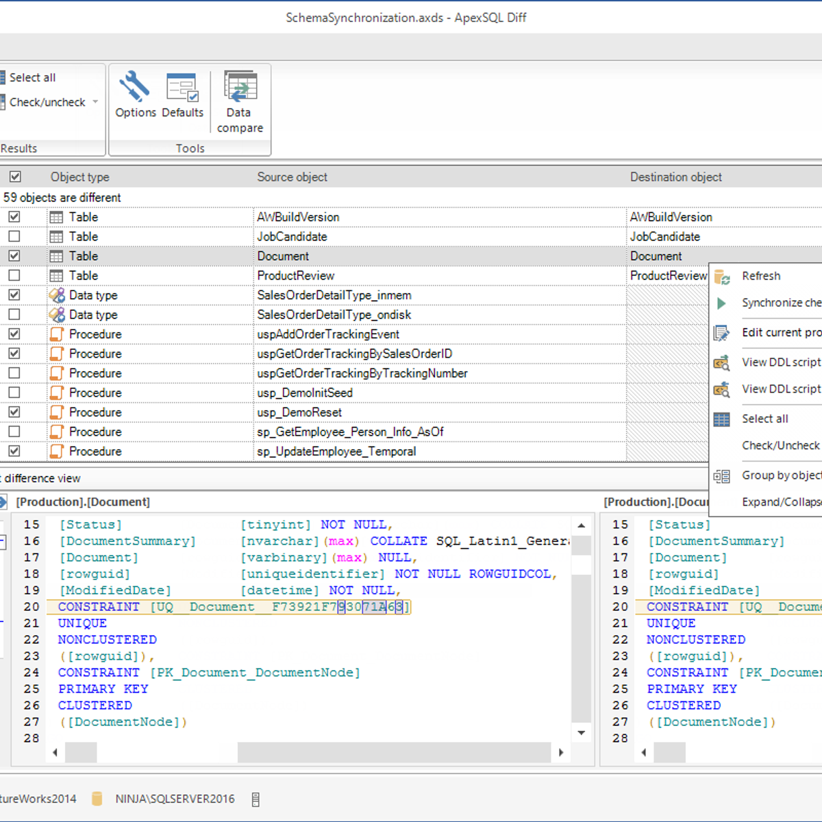ApexSQL Diff Alternatives and Similar Software - AlternativeTo.net