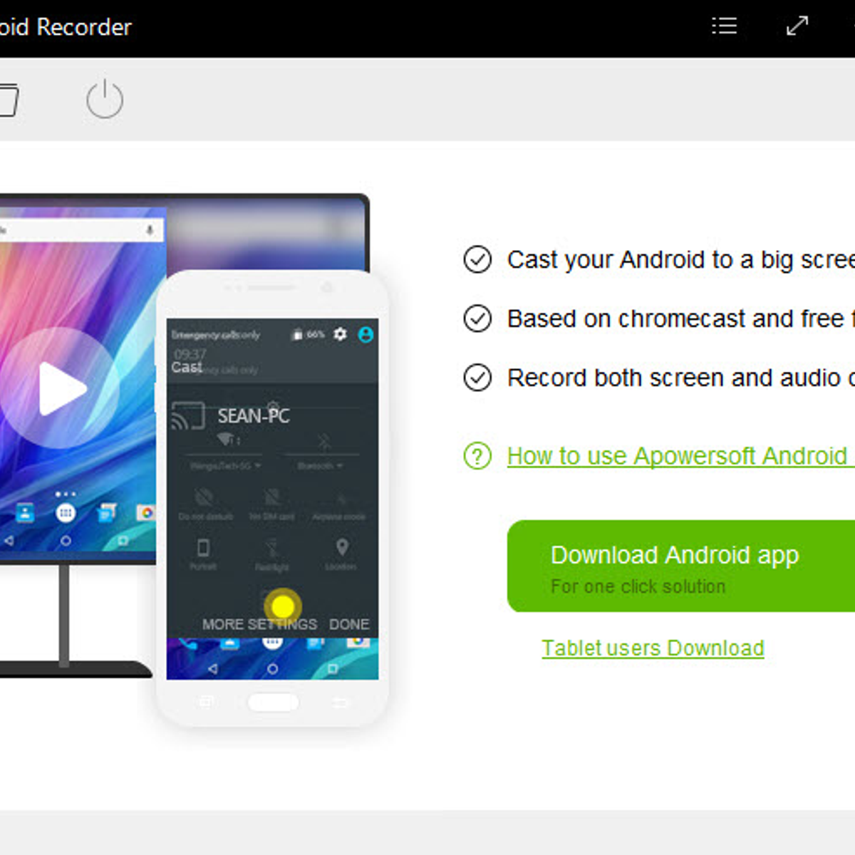 Apowersoft Screen Recorder Settings Apowersoft Screen Recorder Settings
