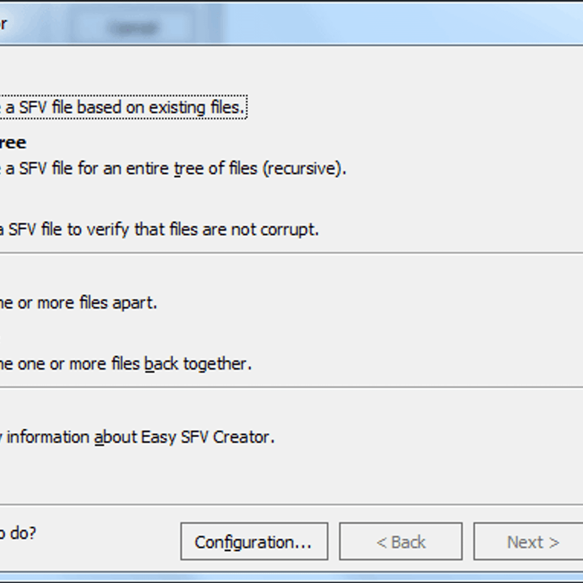 Sfv checker alternatives for mac free Sfv checker alternatives for mac free