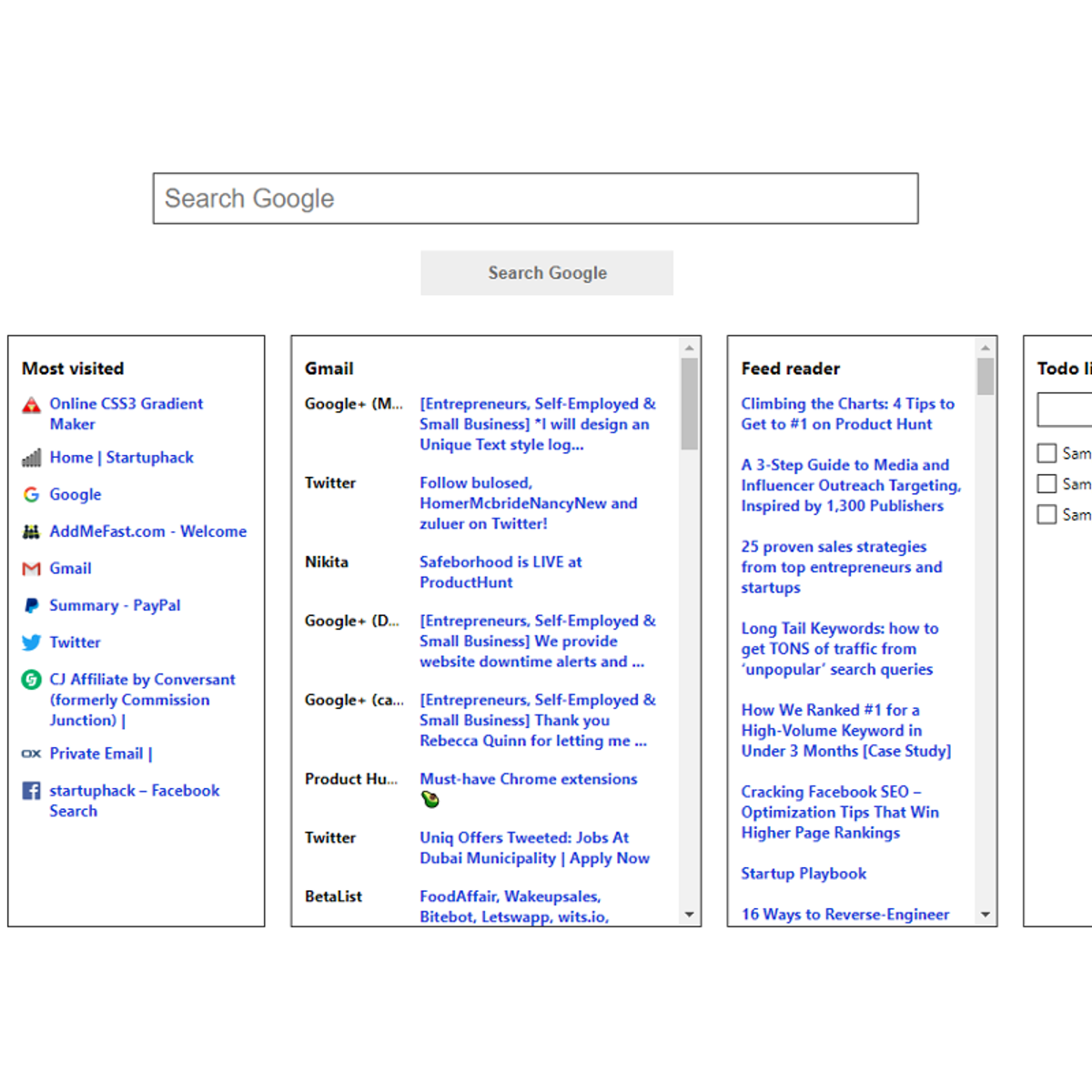 Best New Tab Page Extension Alternatives and Similar Software
