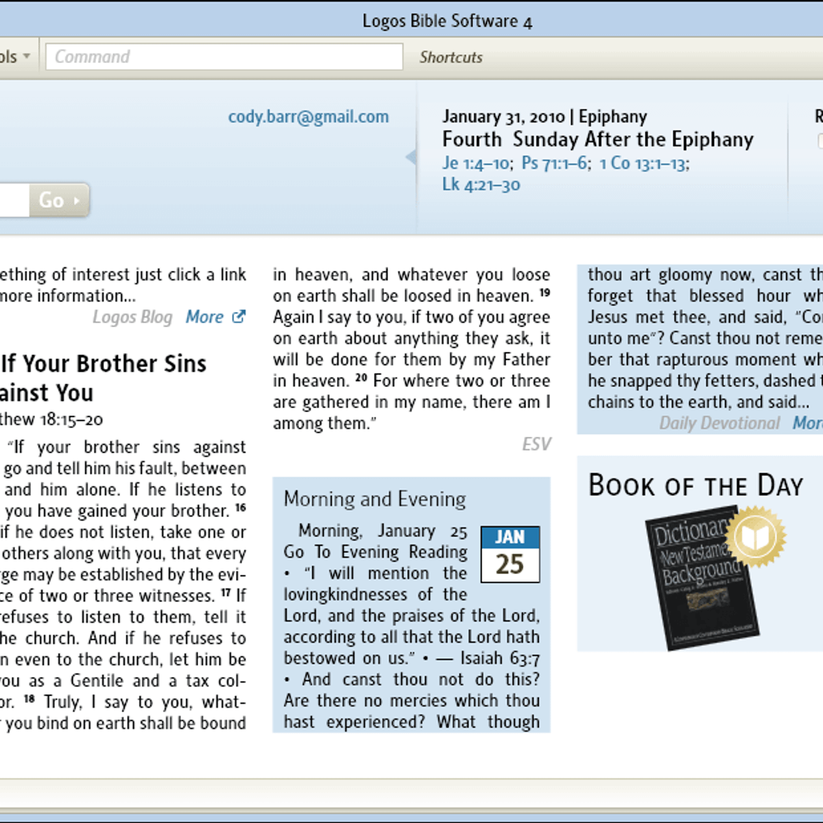 Loading New Books Into Logos 4 For Mac