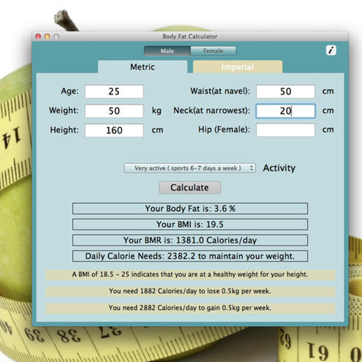 Body Fat Calculator Alternatives And Similar Software