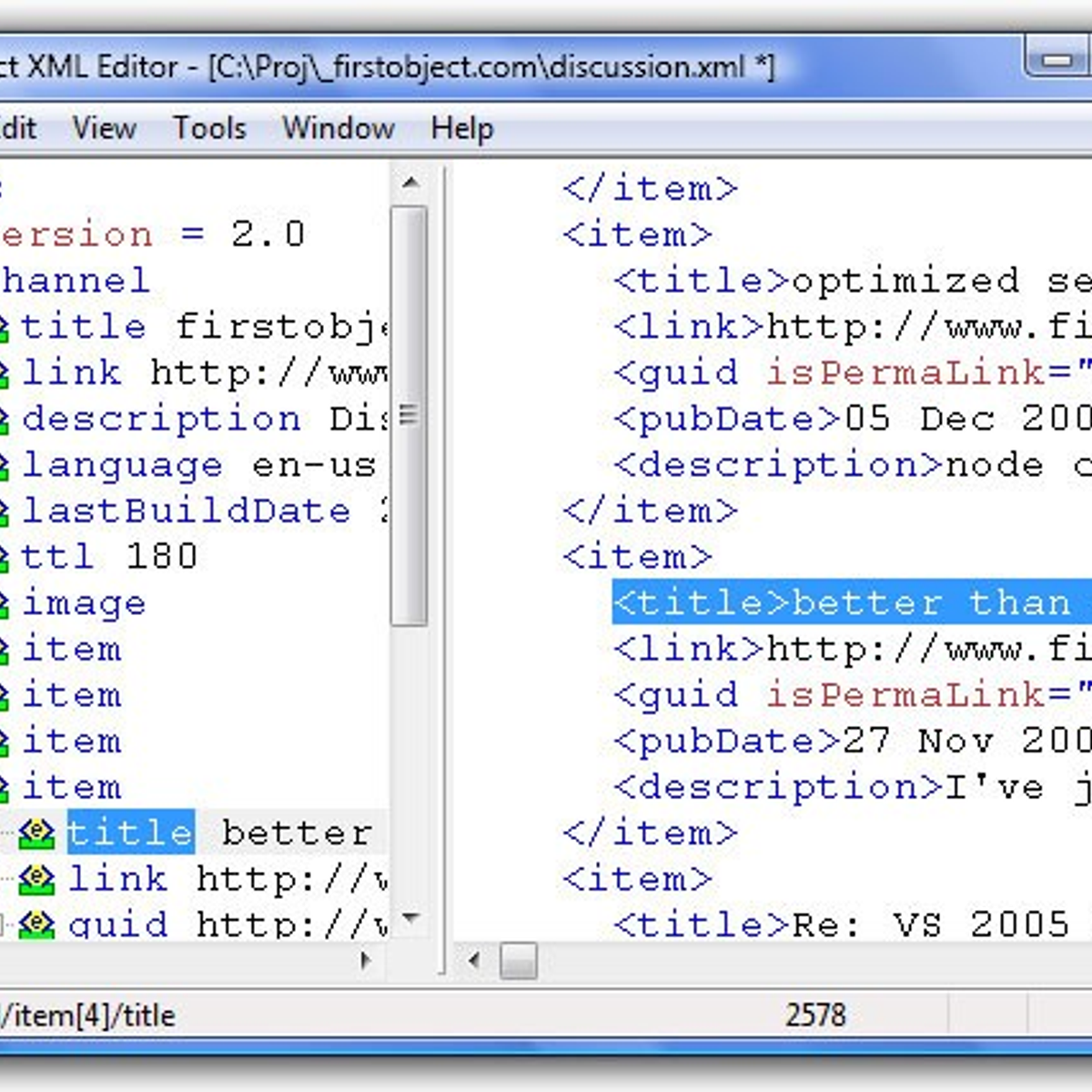 firstobject-xml-editor-alternatives-and-similar-software
