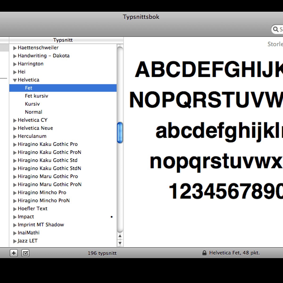Font Book Alternatives for Windows