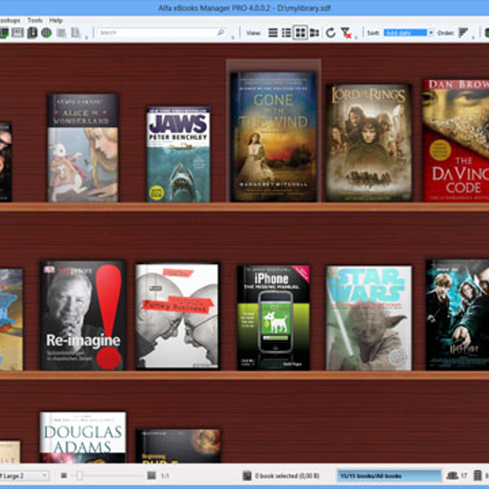 Home Library Software Alfa Ebooks Manager Youtube