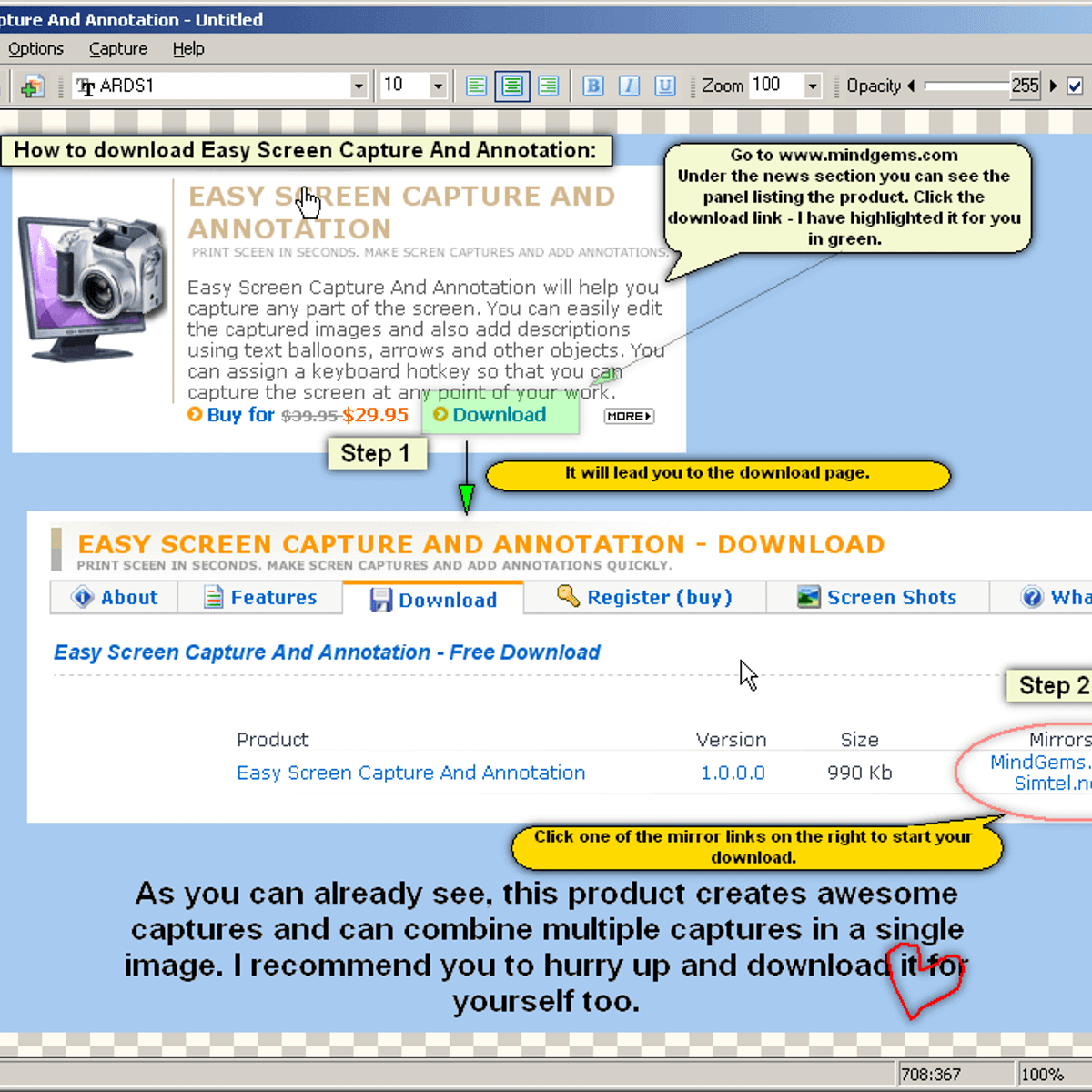 Easy Screen Capture and Annotation Alternatives and Similar Software ...