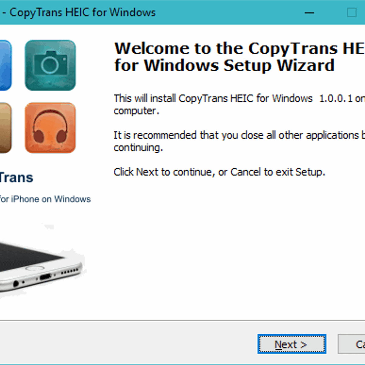 Copytrans Heic For Windows