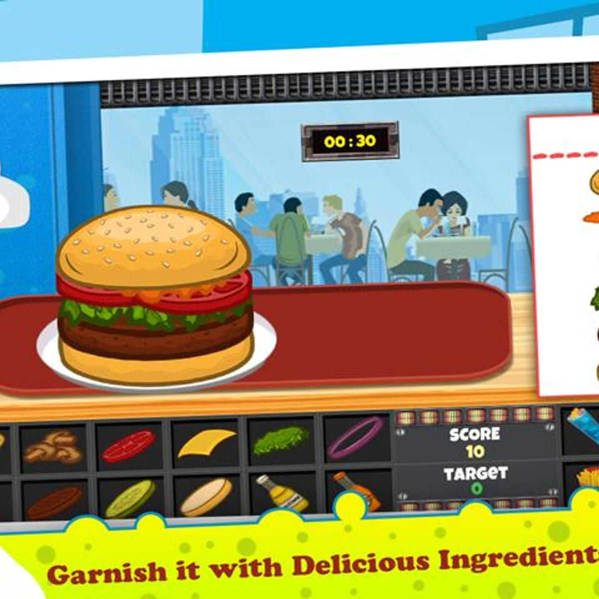 crazy burger shop free games for kids alternatives and similar apps
