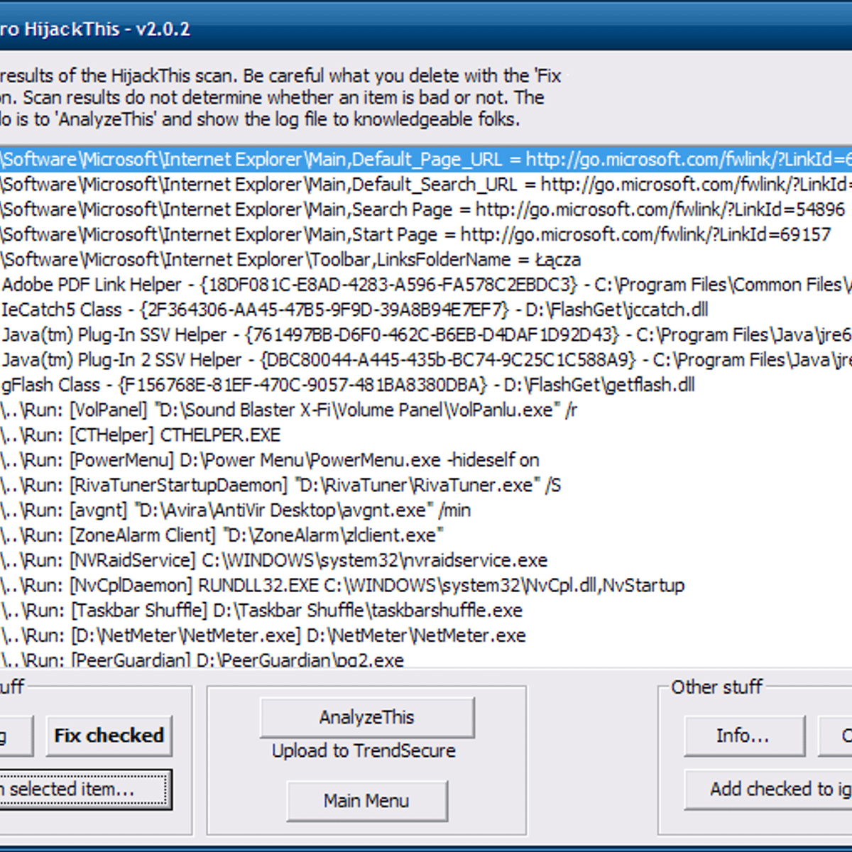 Hijackthis Hijackthis
