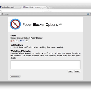 Poper Blocker Alternatives And Similar Software Alternativeto Net