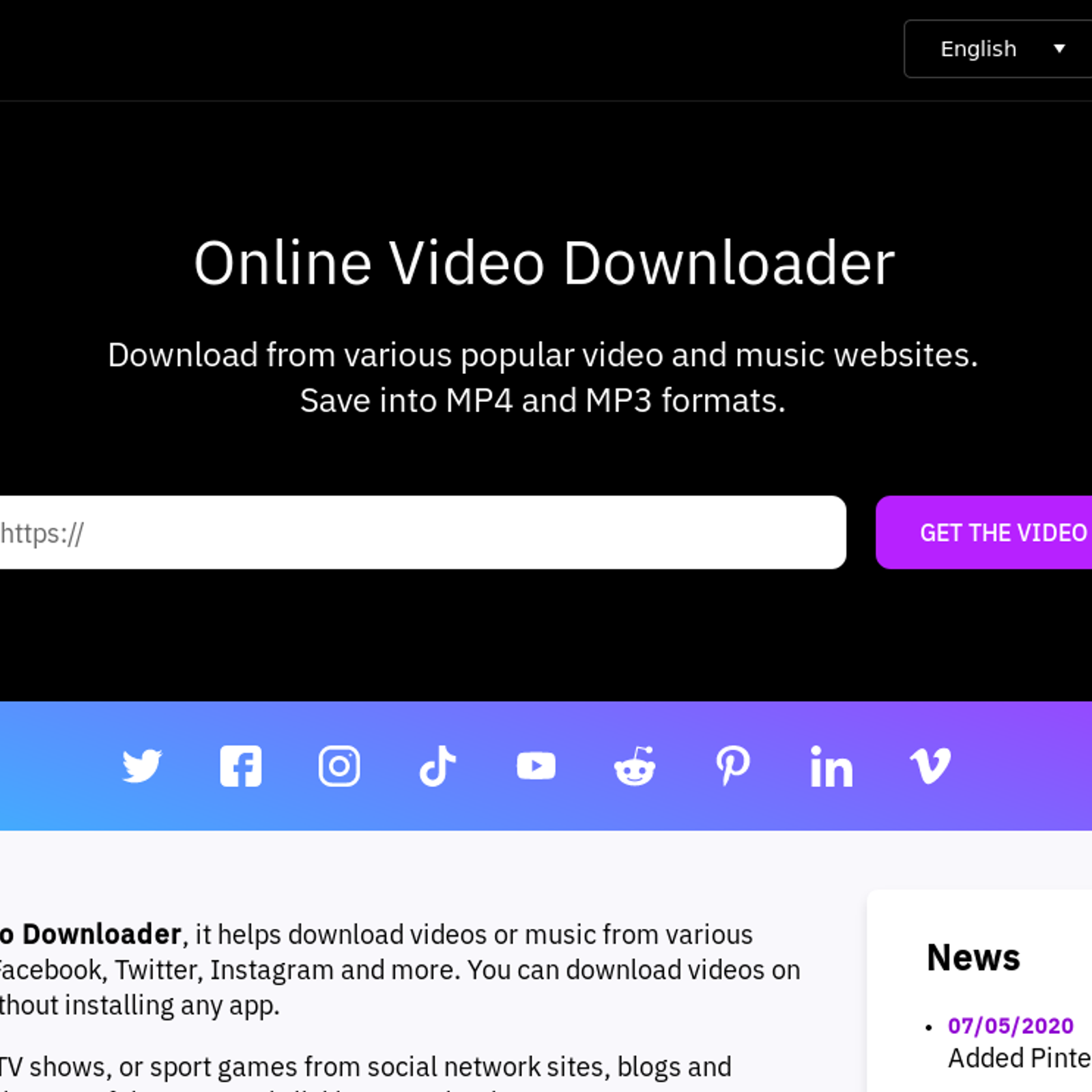 DDLVid - Online Video Downloader Alternatives and Similar Websites and Apps  - AlternativeTo.net