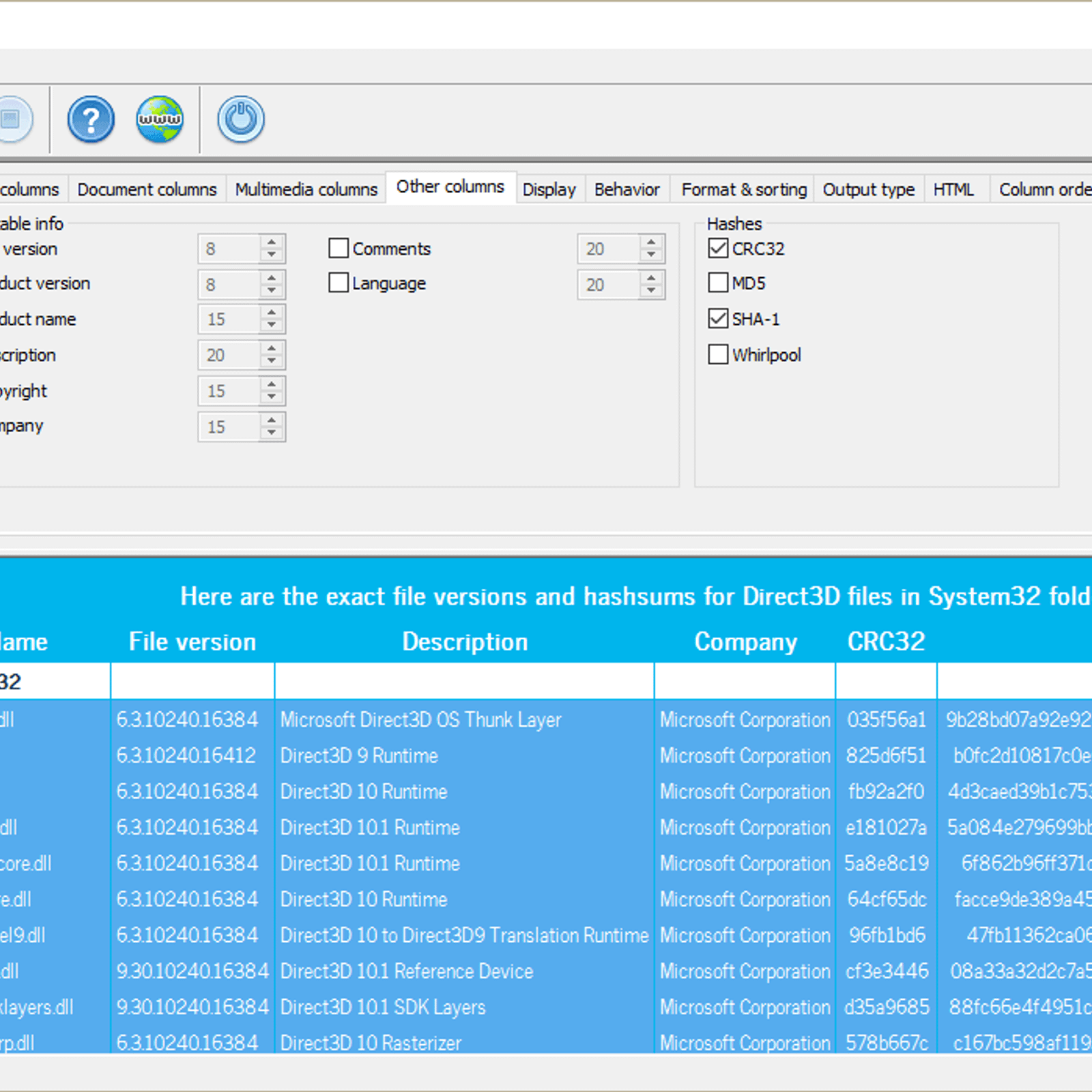 website directory lister
