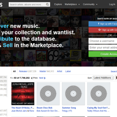 Discogs Alternatives And Similar Apps And Websites Alternativeto Net