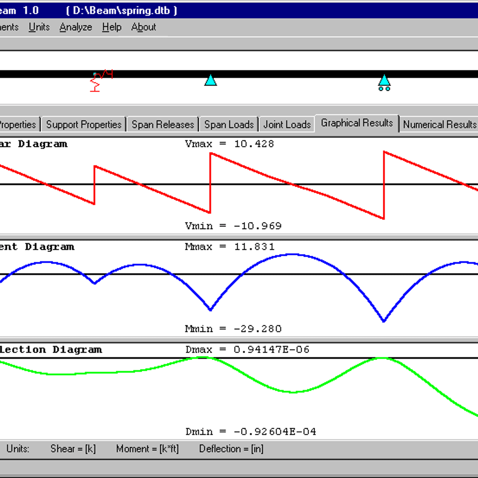 Continuous beam design spreadsheet Continuous beam design spreadsheet